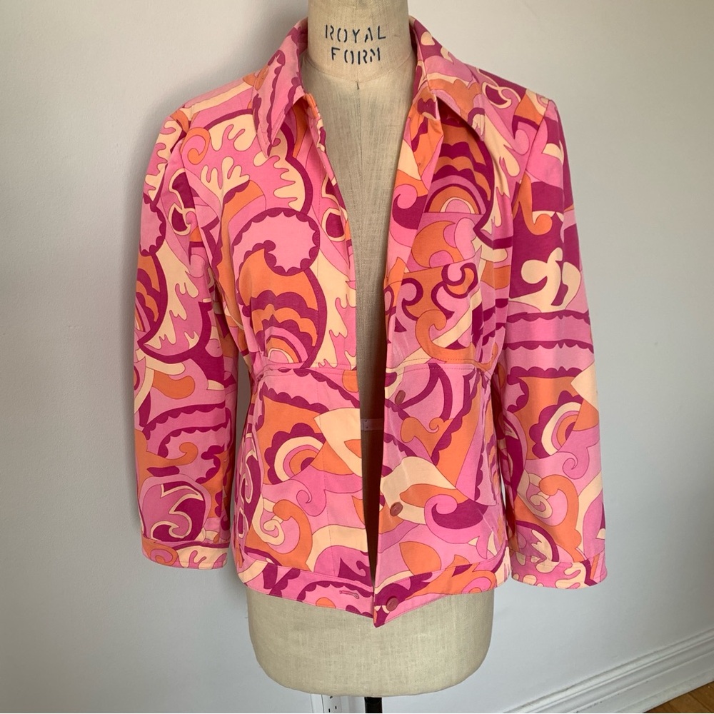 Betty Barclay Psychedelic Jacket